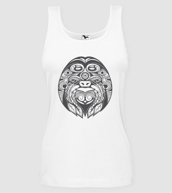 Motiv Leneș model alb pe tricou