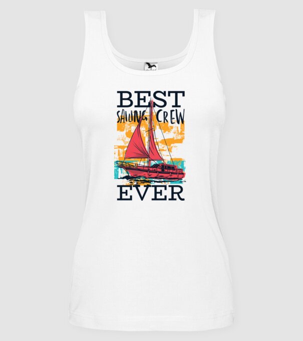 Cea mai bună echipă de navigație model alb pe tricou