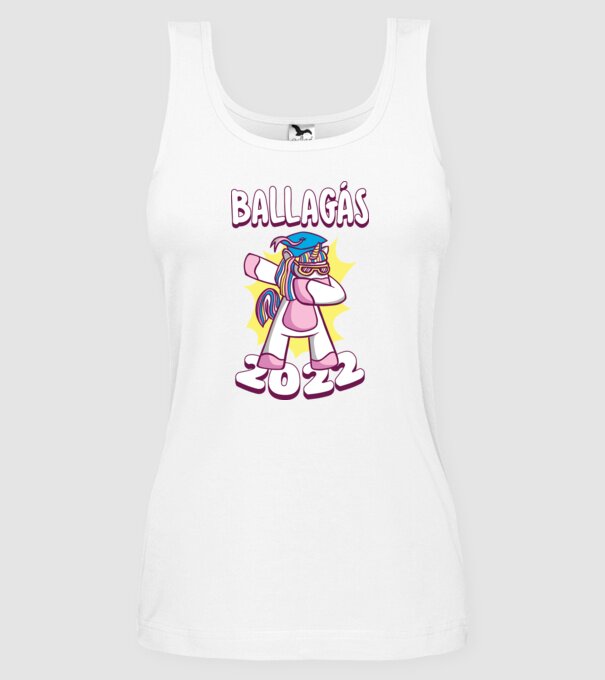Inorog Bacalaureat model alb pe tricou