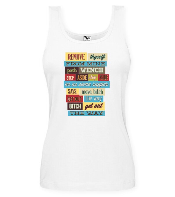  model  pe tricou