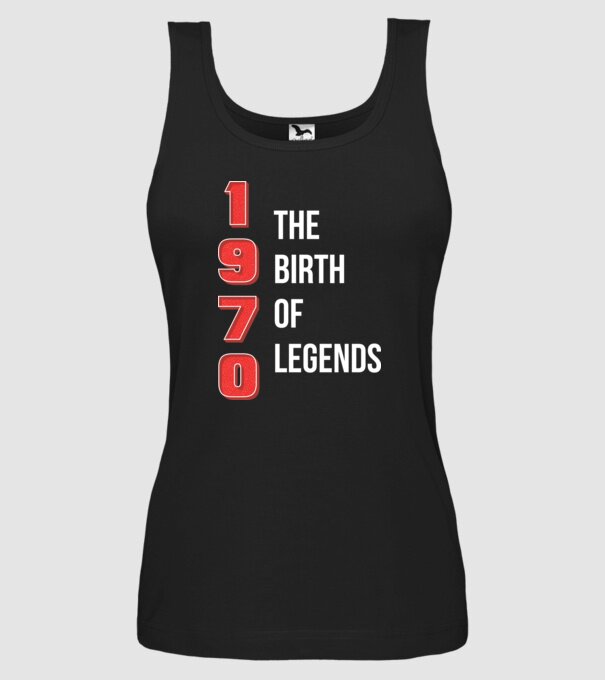 1970 the birth of legends model negru pe tricou