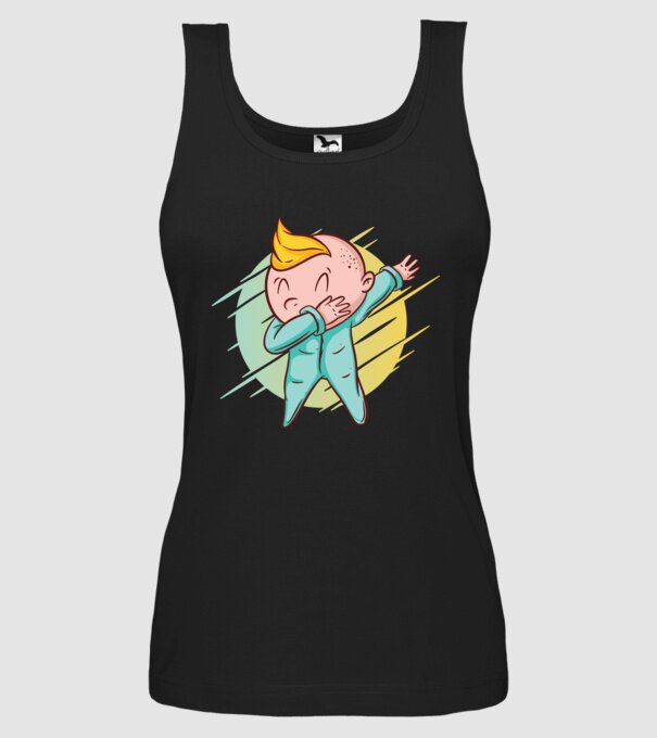 Bebe DAB model negru pe tricou