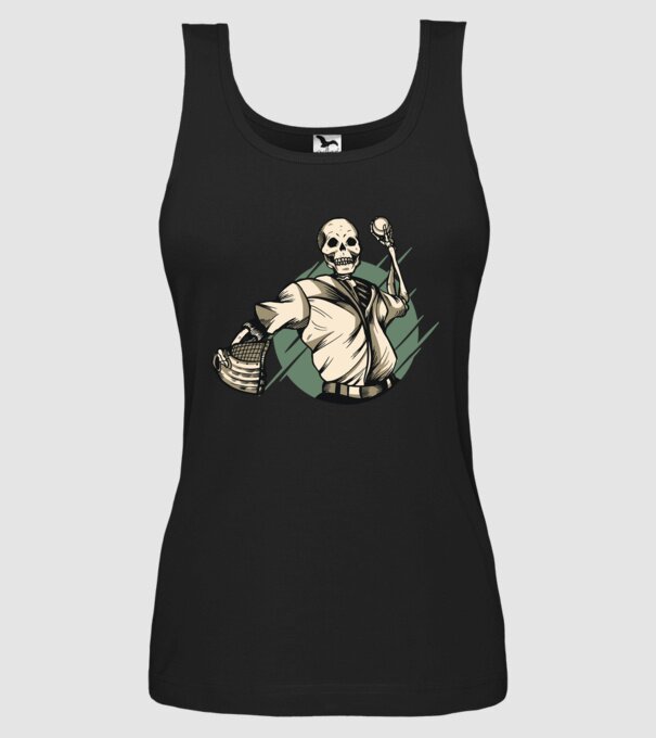 Schelet Baseball model negru pe tricou