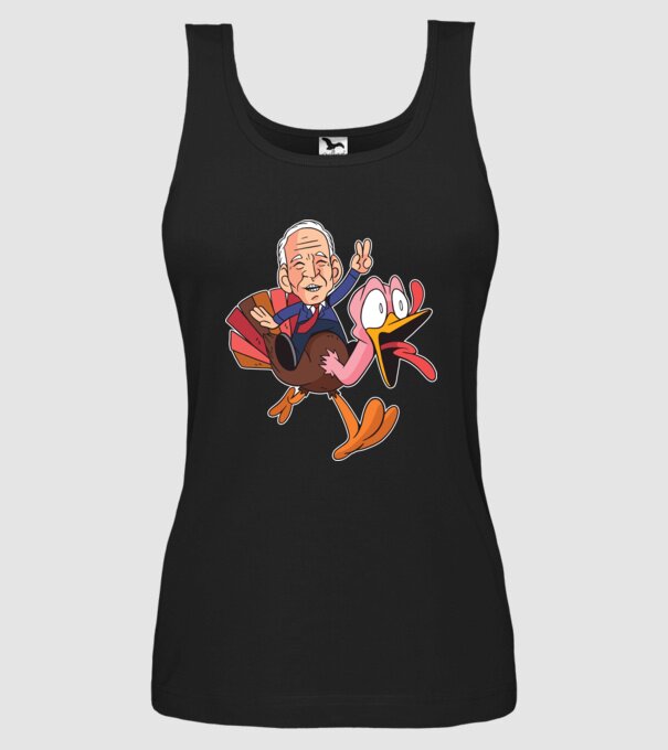 Biden Thanksgiving model negru pe tricou
