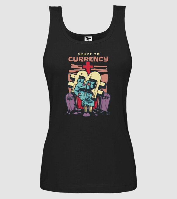Cimitir Bitcoin model negru pe tricou
