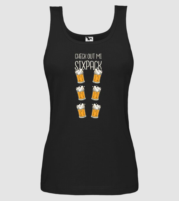 Check out my Six Pack Sörös model negru pe tricou