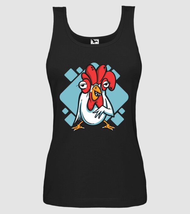 Pui model negru pe tricou