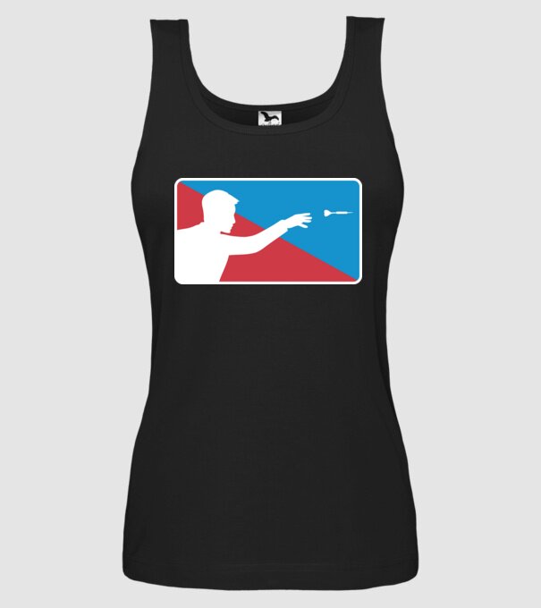 Darts MLB model negru pe tricou
