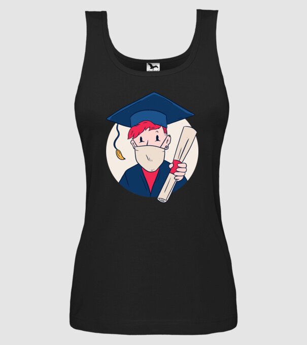 model negru pe tricou