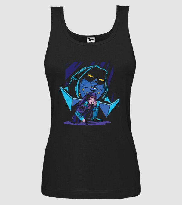 Dungeon Master model negru pe tricou
