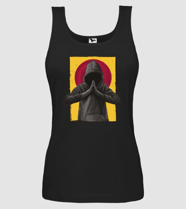 Rugăciune Hacker model negru pe tricou