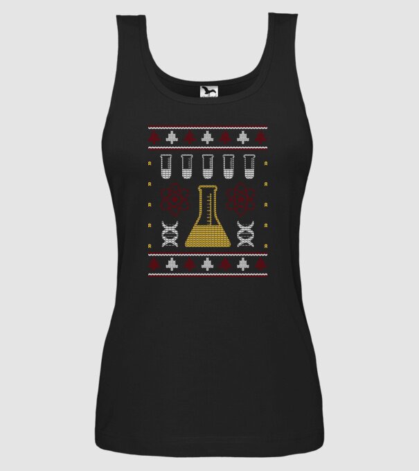 Pulover urât Chimie model negru pe tricou