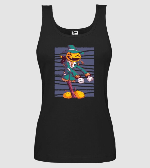 Sperietoare Halloween model negru pe tricou