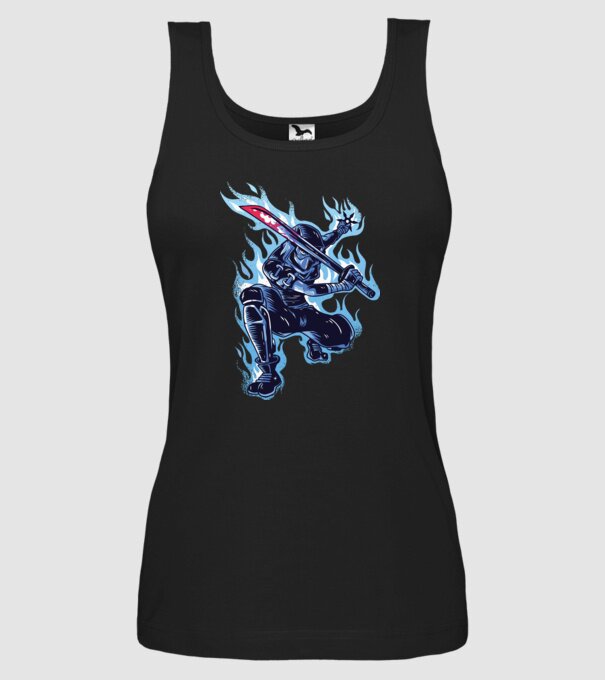 Ninja Sub Zero model negru pe tricou