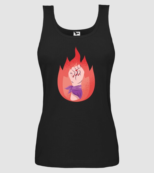 Egalitatea femeilor Ziua femeii model negru pe tricou
