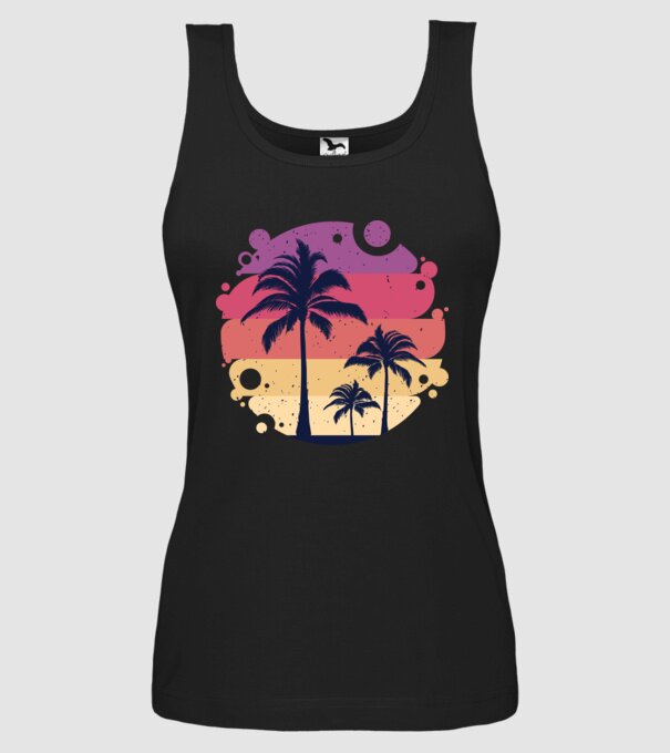 Retro Vara model negru pe tricou