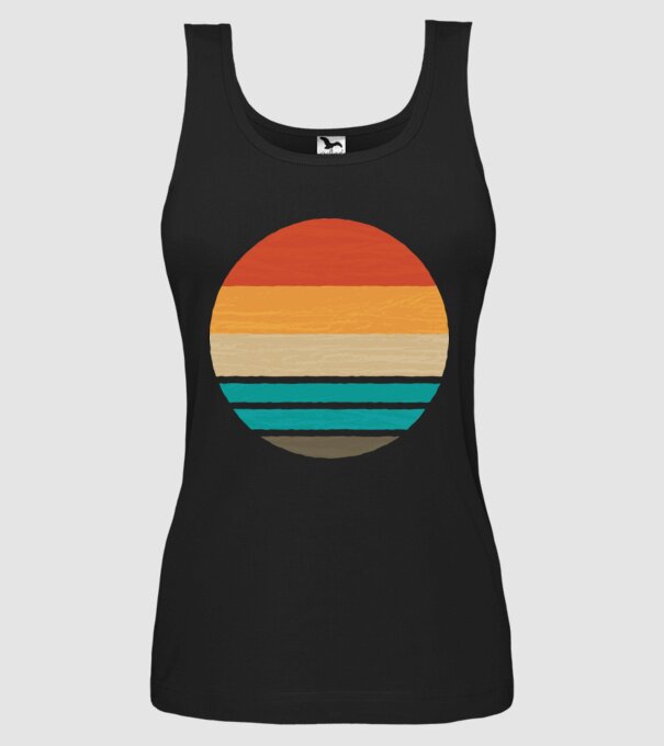 Fond Retro model negru pe tricou