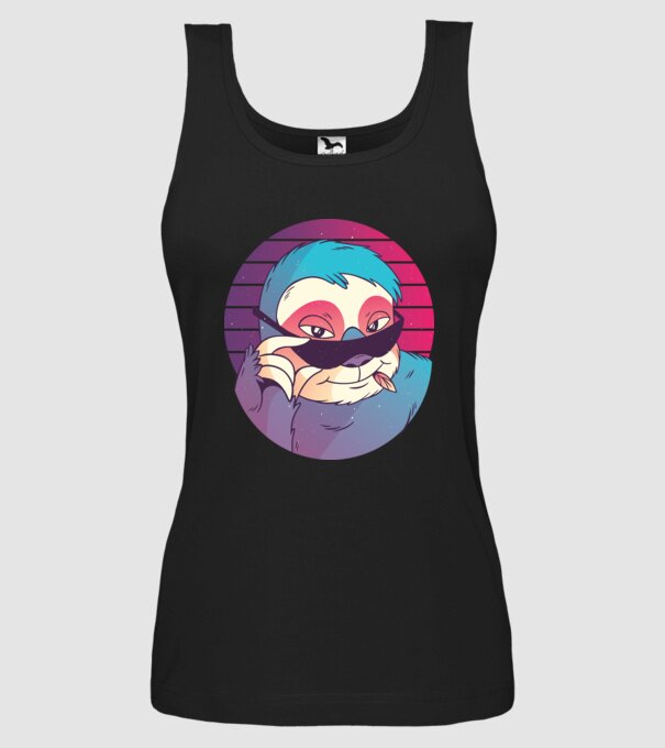 Retro Leneș model negru pe tricou