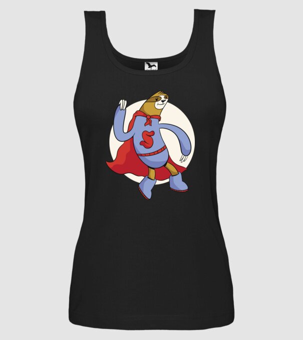 Leneș supererou model negru pe tricou