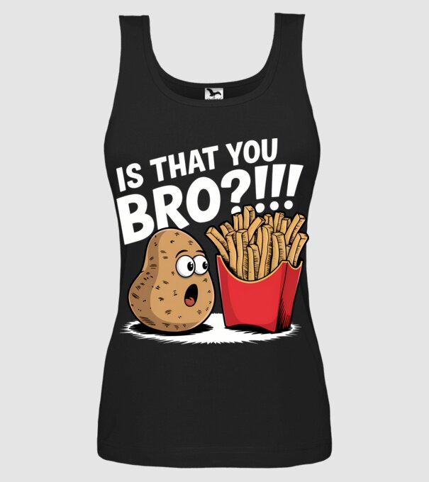 Is that you BRO?!! Negru model negru pe tricou