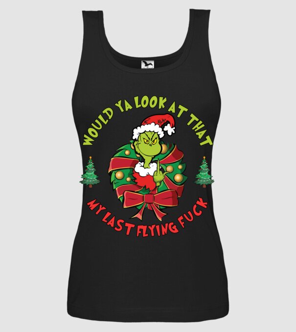 Would ya look at that - Grinch model negru pe tricou