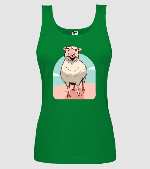 Miel Șobolan model verde pe tricou