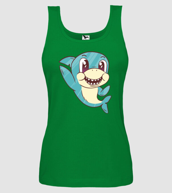 Rechin bebe drăguț model verde pe tricou