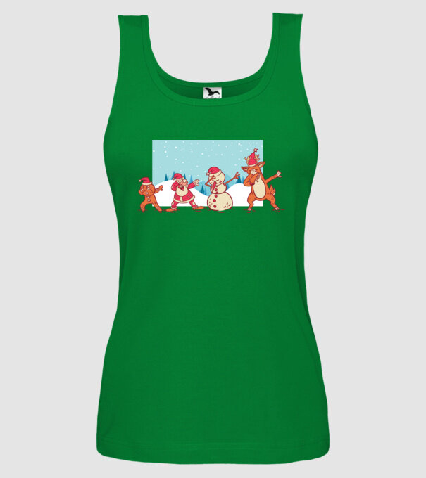 Crăciun DAB model verde pe tricou