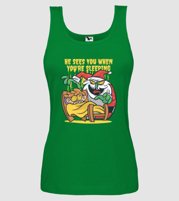 Elf de Crăciun model verde pe tricou