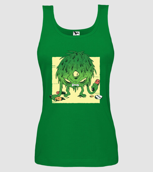 Coronavirus Monstru model verde pe tricou