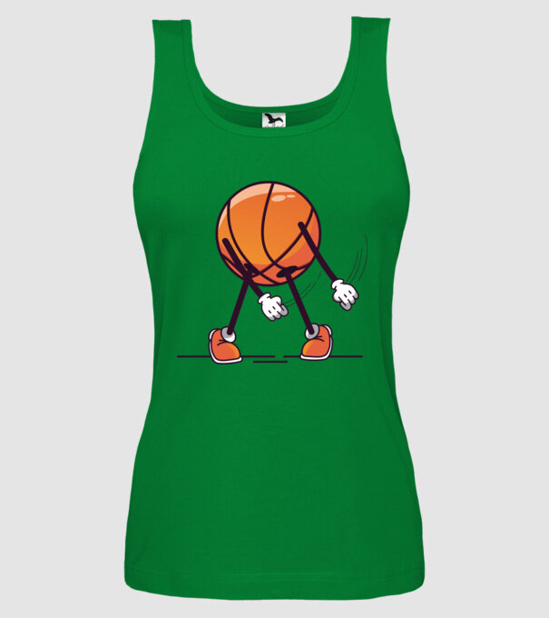 Baschet DAB model verde pe tricou