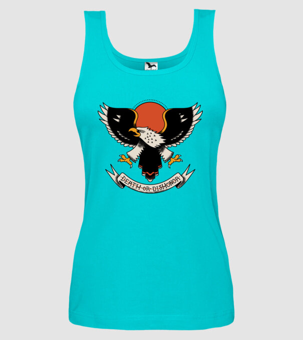 Eagle Tatuaj model turcoaz pe tricou