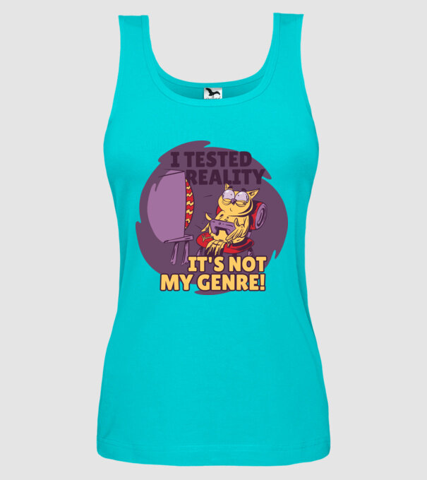 Bufnița Gamer model turcoaz pe tricou
