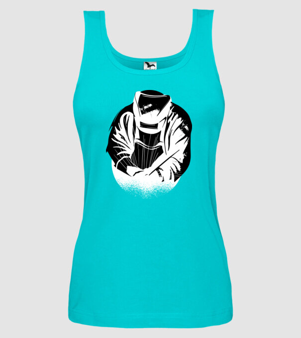Tricou sudor model turcoaz pe tricou