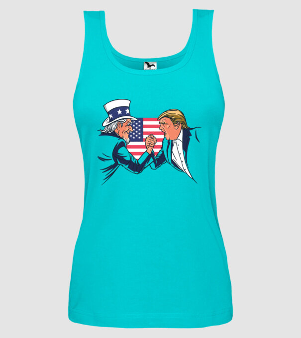 Trump Vs Unchiul Sam SUA 2020 alegeri prezidențiale model turcoaz pe tricou