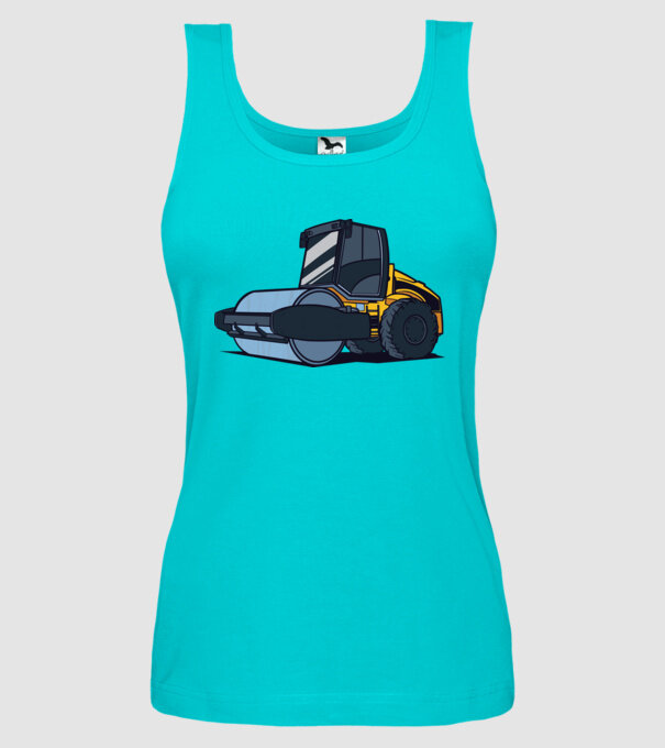 Rulou compresor model turcoaz pe tricou