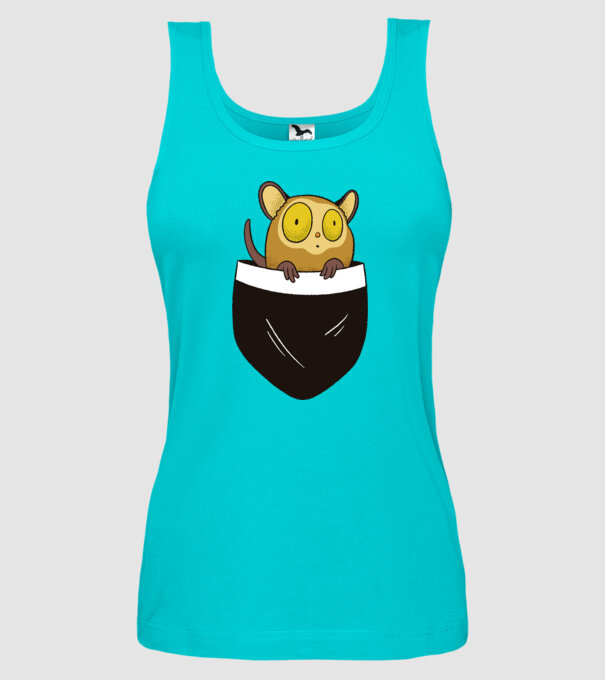 Maki de buzunar model turcoaz pe tricou