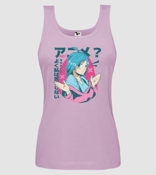 Tricou Anime model liliachiu pe tricou