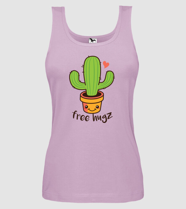 Free Hugz tricou amuzant Cactus model liliachiu pe tricou