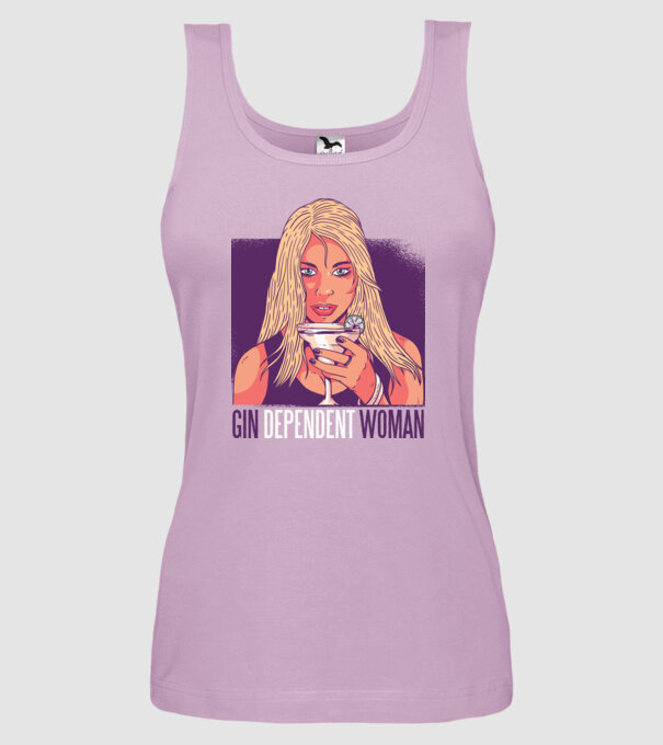 Gindependent Woman model liliachiu pe tricou