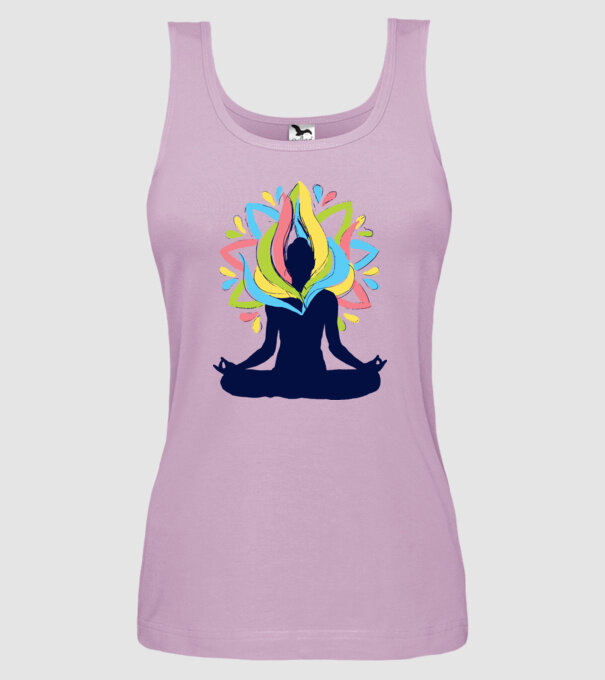 Energii Yoga Meditație model liliachiu pe tricou