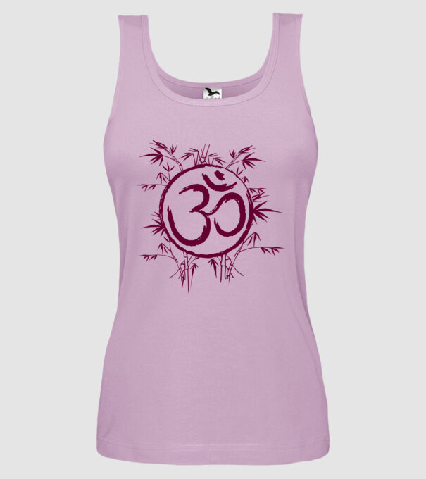 Simbol Yoga model liliachiu pe tricou