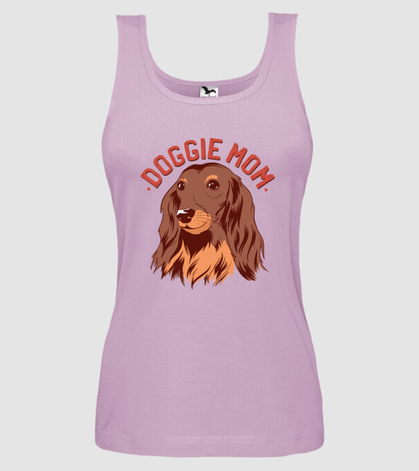 Mamă de Câine model liliachiu pe tricou