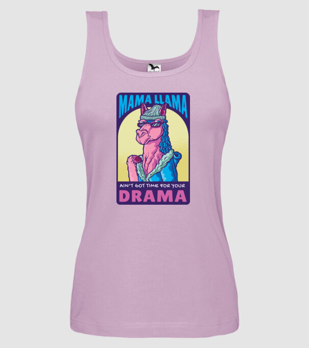 Mama Lama model liliachiu pe tricou