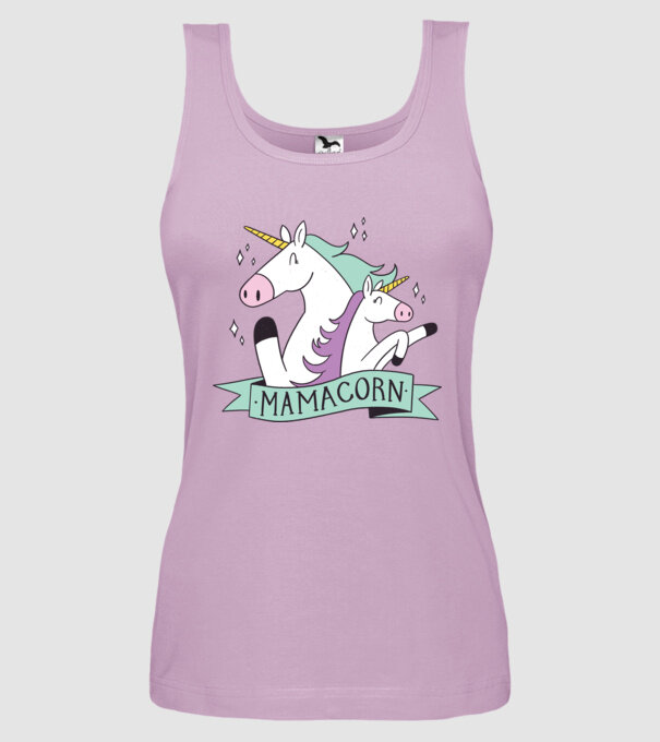 Mamacorn model liliachiu pe tricou