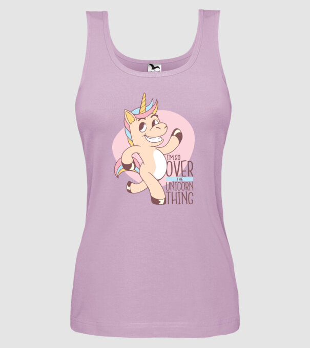 Am trecut de mult peste perioada de Unicorn model liliachiu pe tricou