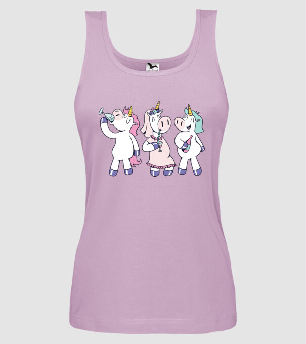 Unicorn Mireasă Petrecerea burlăcițelor model liliachiu pe tricou