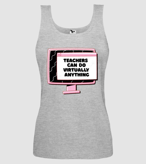Home Office Pentru profesori model gri pe tricou