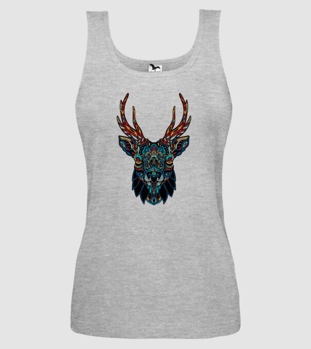 Elan model gri pe tricou