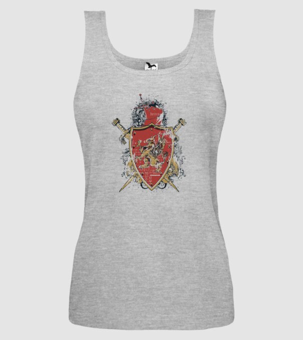 Scut model gri pe tricou